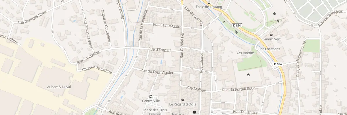 Plan du 53 Rue Gabriel Peri à Pamiers
