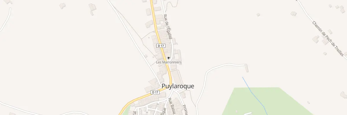 Plan du 5189 Rue de l’Egalité à Puylaroque