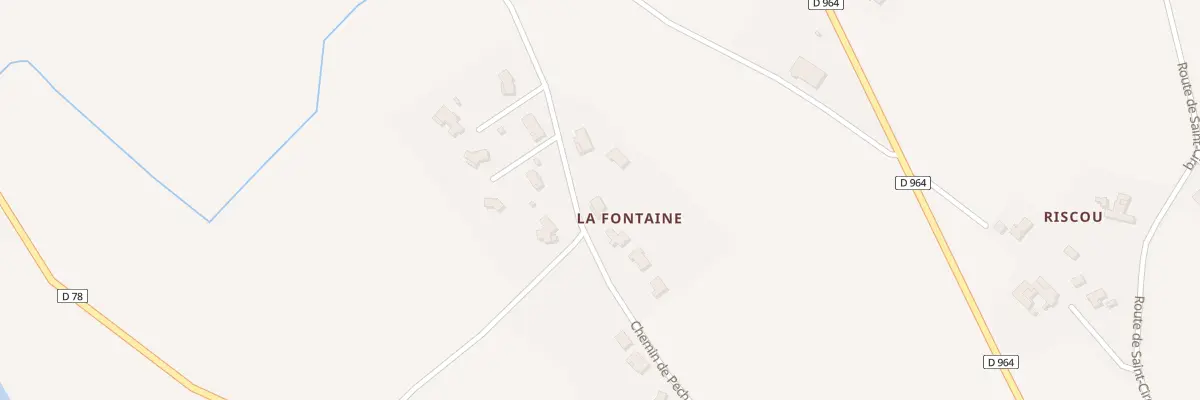 Plan du 496 Che de Pech de Cauzin à Montricoux