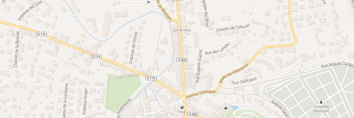 Plan du 11 Av de Toulouse à Pamiers