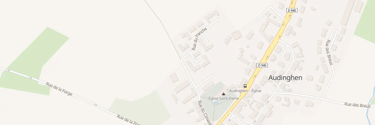 Plan du 39 Rue du Panche à Audinghen