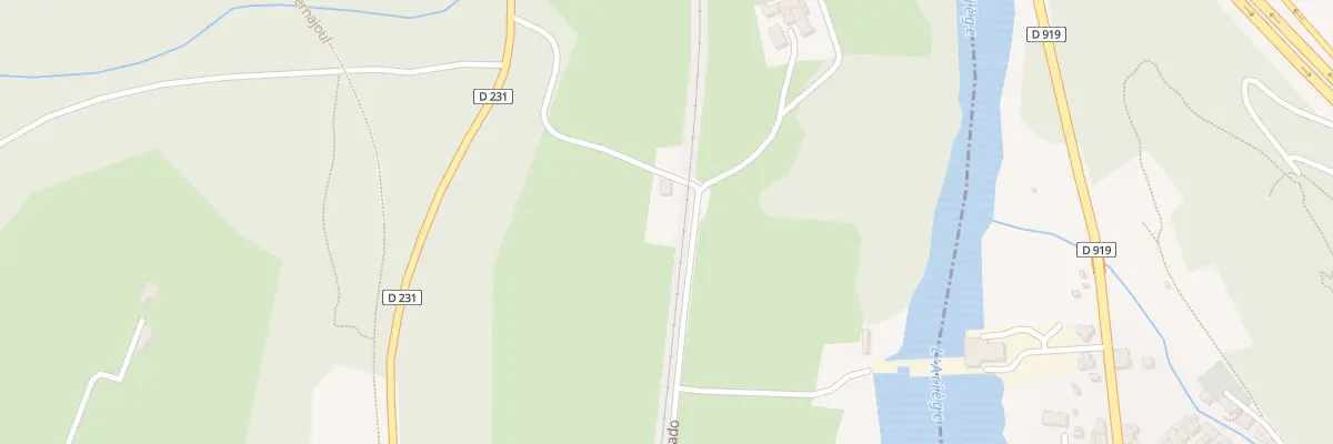 Plan du 6 Che de la Prado à Vernajoul