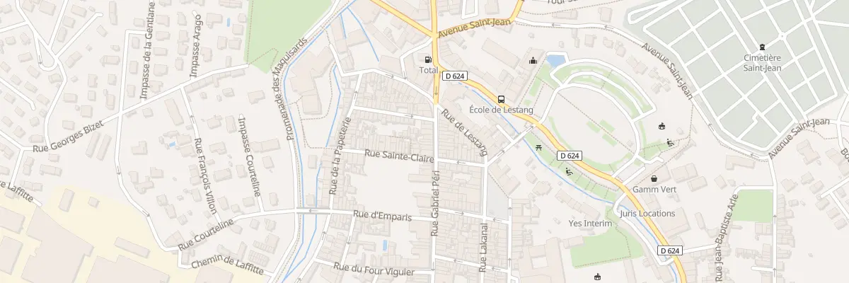Plan du 91 Rue Gabriel Peri à Pamiers