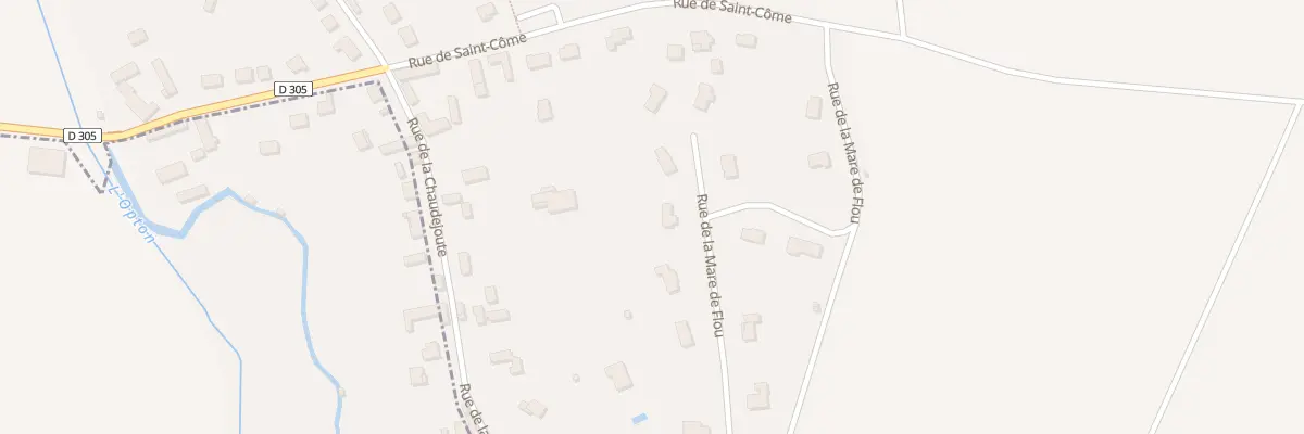 Plan du 7 Rue de la Mare de Flou à Dannemarie