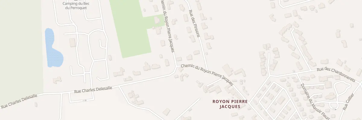 Plan du 54 Che Royon Pierre Jacques à Groffliers