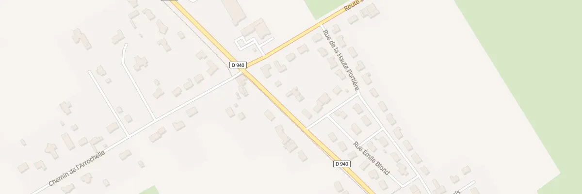 Plan du 118 Rte de Berck à Groffliers