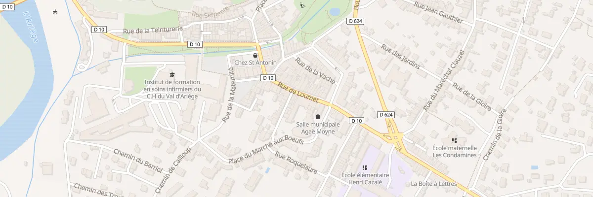 Plan du 11 Rue de Loumet à Pamiers