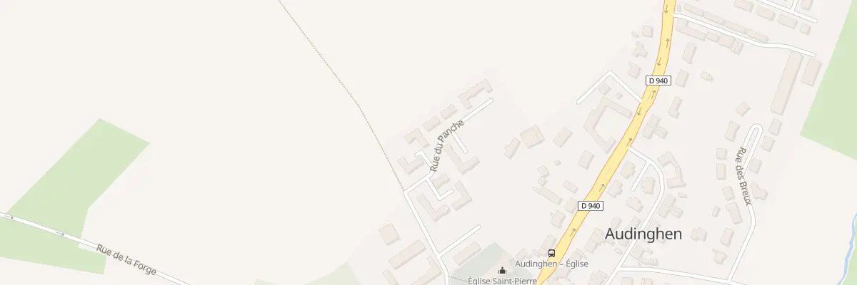 Plan du 8 Rue du Panche à Audinghen