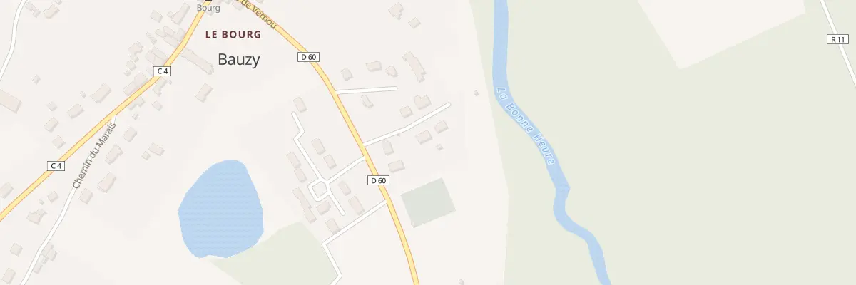 Plan du 1 Rue les Prés de la Bastinière à Bauzy