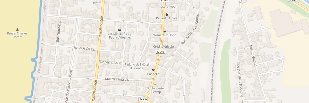 Plan du 60 Rue Carnot à Wimereux