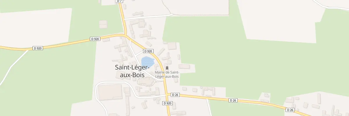 Plan du 6 Rue du Bourg à Saint-Léger-aux-Bois