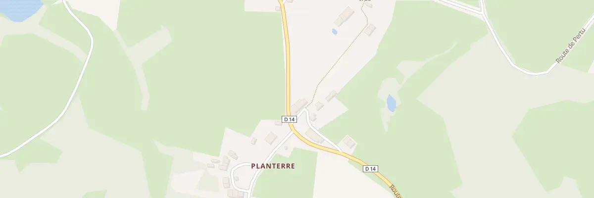 Plan du 2 Planterre à Colondannes