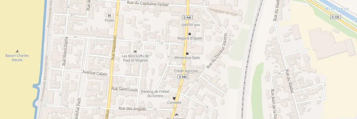 Plan du 44 Rue Carnot à Wimereux