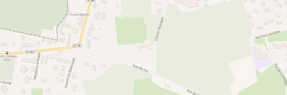 Plan du 266 Che Wacogne à Cucq