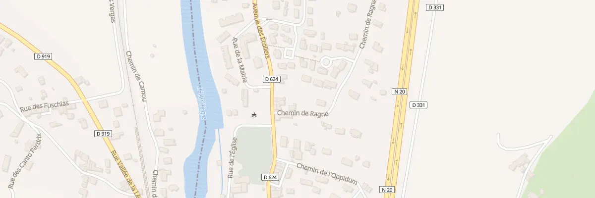 Plan du 1 Lot des Noyers à Saint-Jean-de-Verges