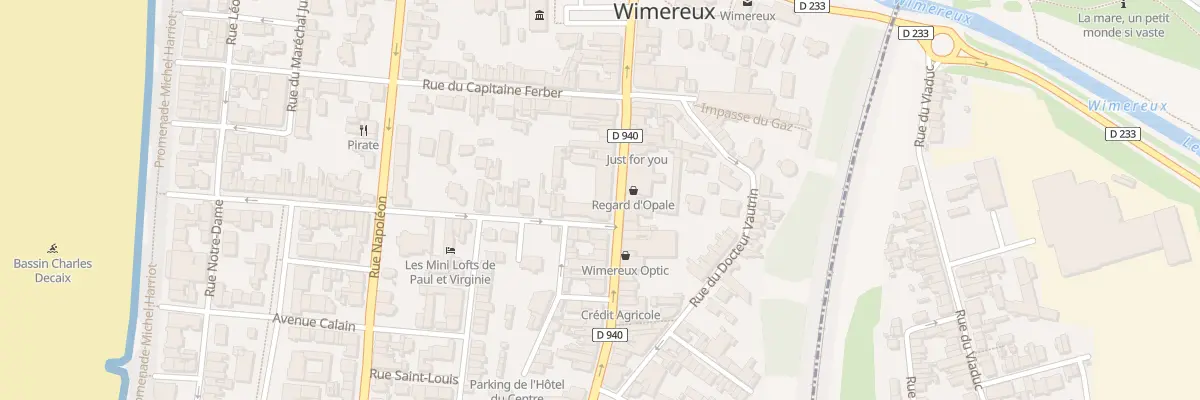 Plan du 30T Rue Carnot à Wimereux