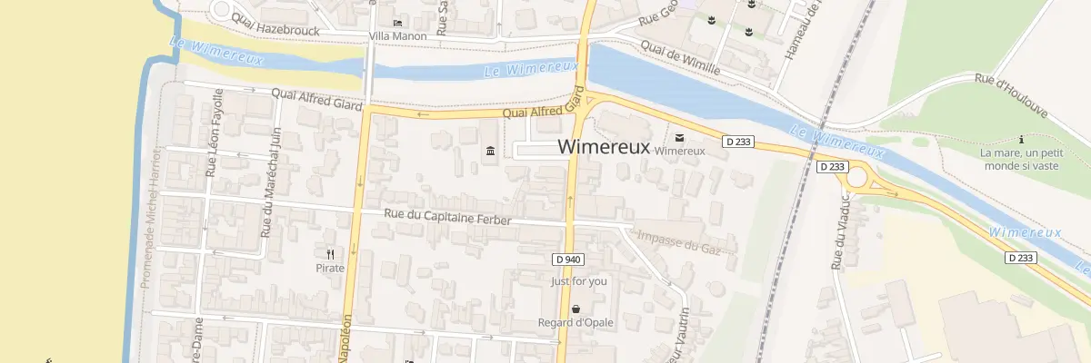 Plan du 4 Rue Carnot à Wimereux