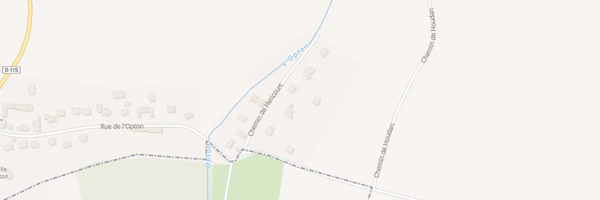 Plan du 6 Che de Héricourt à Maulette