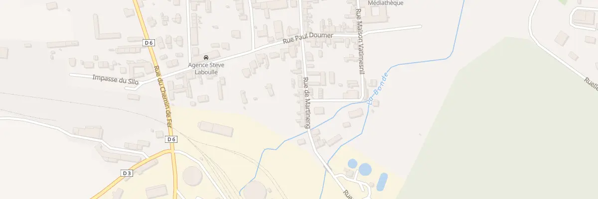 Plan du 22 Rue de Martineng à Étrépagny