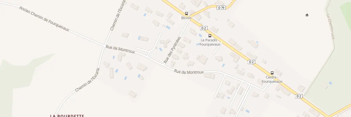 Plan du 9 Rue des Pyrénées à Fourquevaux