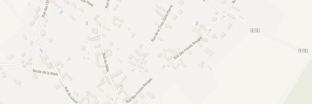 Plan du 8 Rue de la Croix St Pierre à Gressey