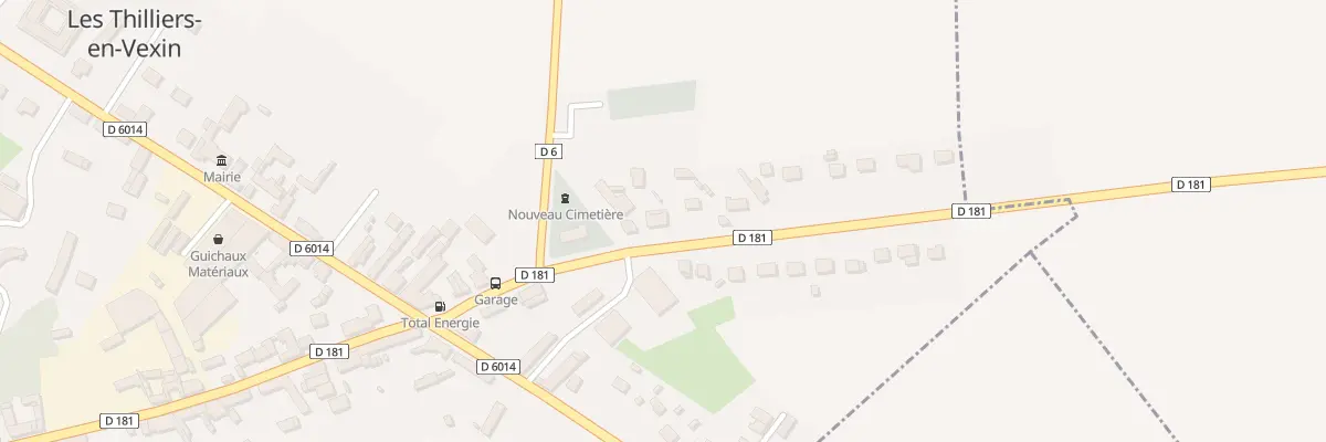 Plan du 11 Rue Saint Denis aux Thilliers-en-Vexin