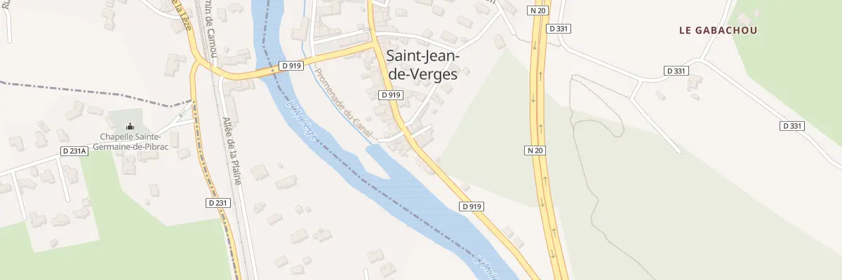 Plan du 2 Imp des Lilas à Saint-Jean-de-Verges