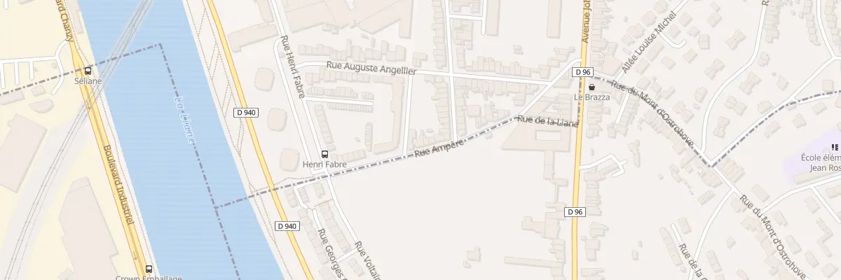 Plan du 19 Rue Ampère à Boulogne-sur-Mer