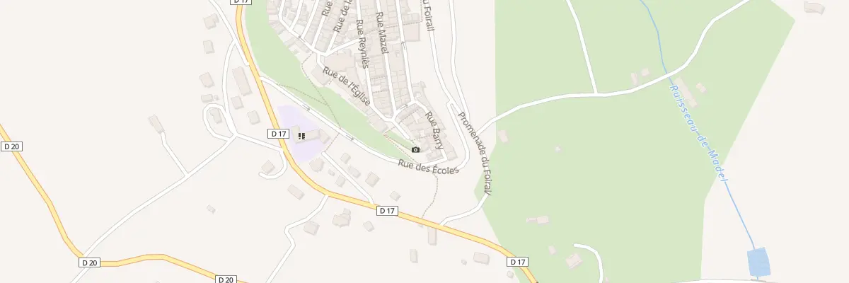 Plan du 5225 Pl du Château à Puylaroque