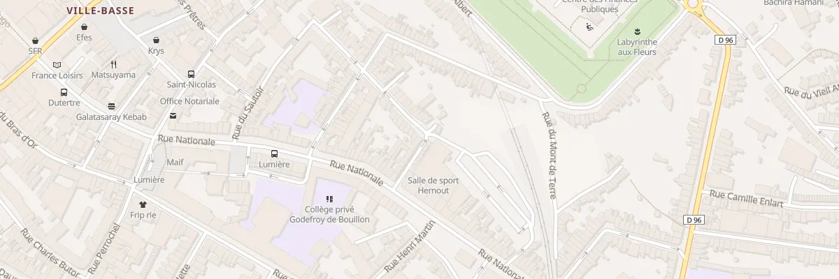 Plan du 48 Rue de l’Ancien Rivage à Boulogne-sur-Mer