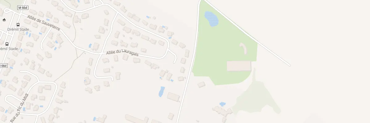 Plan du 10 Imp du Lauragais à Drémil-Lafage