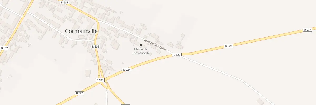 Plan du 19 Rue de la Mairie à Cormainville