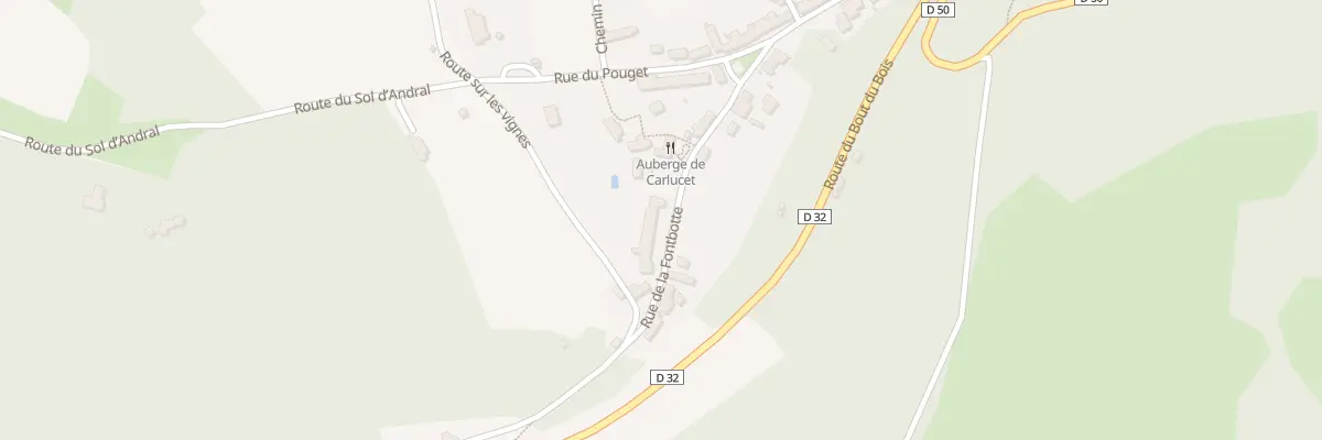 Plan du 104 Rue de la Fontbotte à Barguelonne-en-Quercy