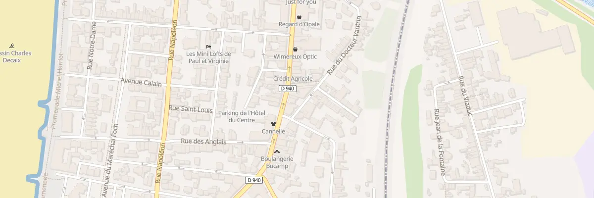 Plan du 79 Rue Carnot à Wimereux