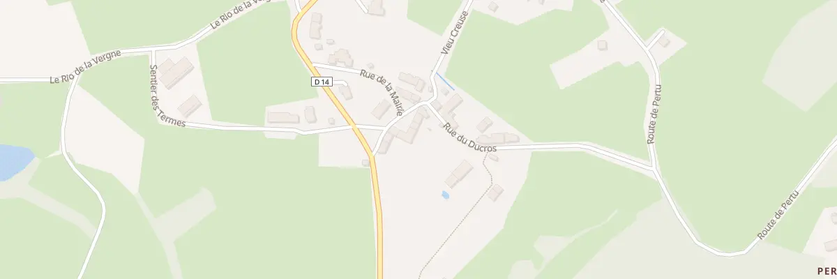 Plan du 17 Rue de la Mairie à Colondannes