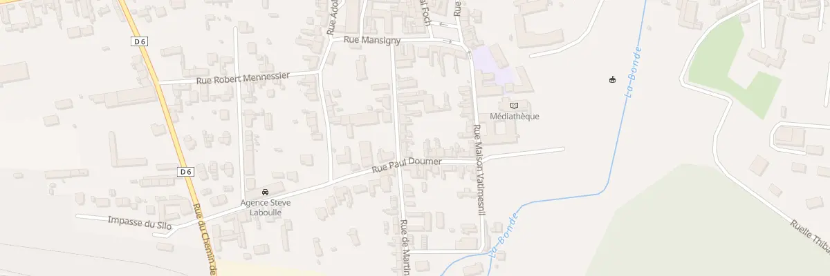 Plan du 11 Rue de Martineng à Étrépagny