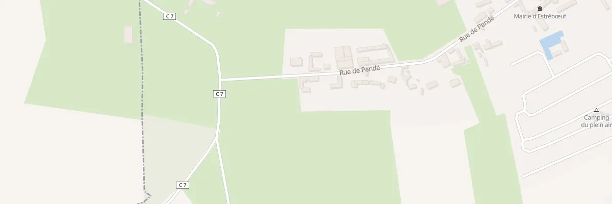 Plan du 381 Rue de Pendé à Estrébœuf