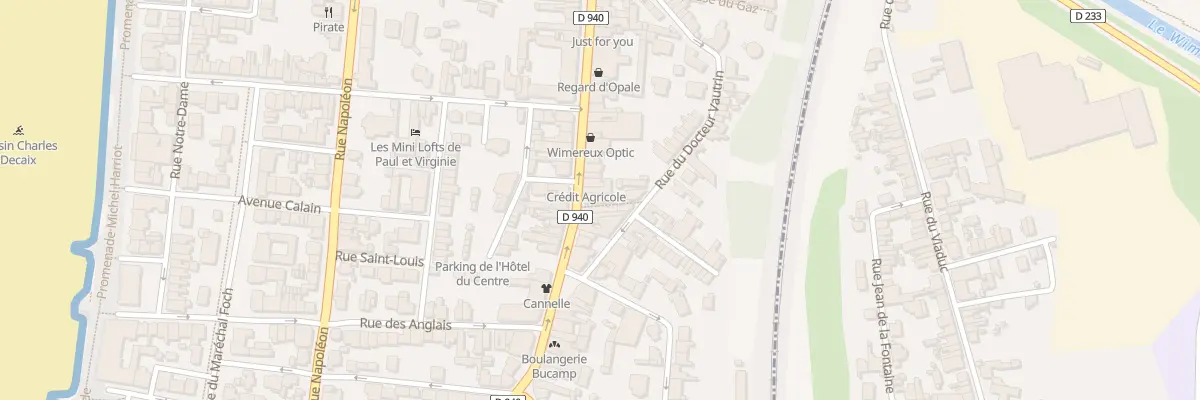Plan du 69 Rue Carnot à Wimereux