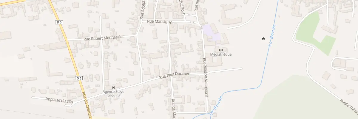 Plan du 9 Rue de Martineng à Étrépagny