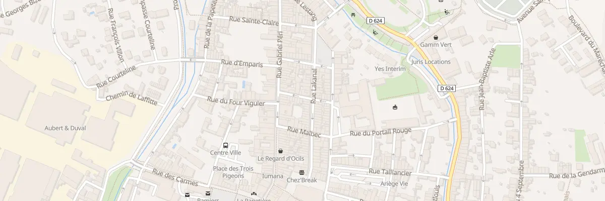 Plan du 14 Rue de Lieres à Pamiers