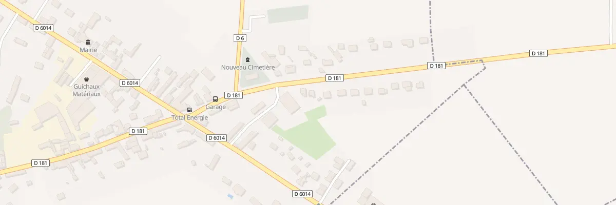 Plan du 8 Rue Saint Denis aux Thilliers-en-Vexin