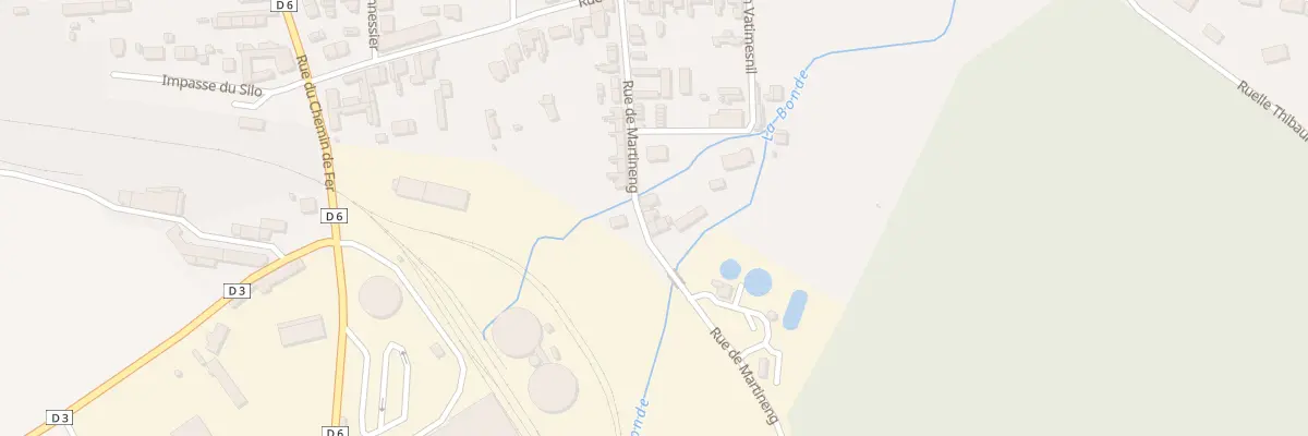 Plan du 25B Rue de Martineng à Étrépagny