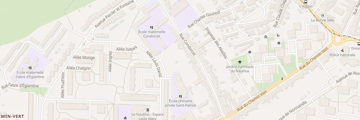 Plan du 71 Rue Condorcet à Boulogne-sur-Mer