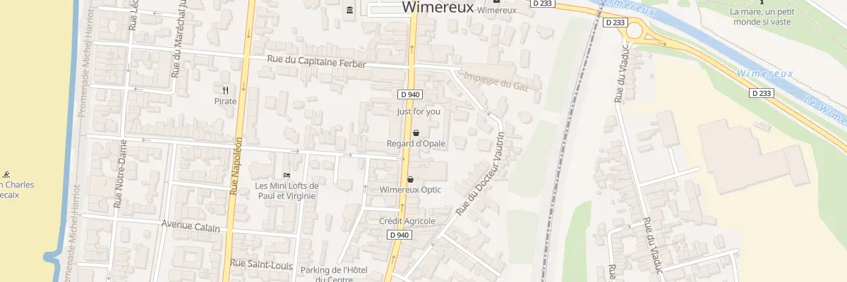 Plan du 33 Rue Carnot à Wimereux