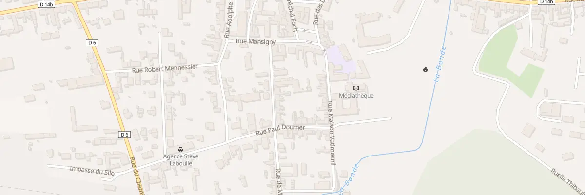 Plan du 7 Rue de Martineng à Étrépagny