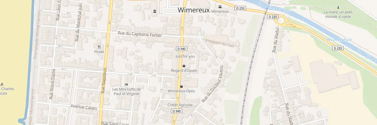 Plan du 29 Rue Carnot à Wimereux