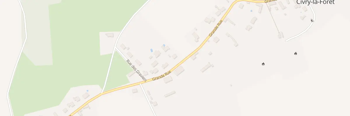Plan du 888 Gr Grande Rue à Civry-la-Forêt
