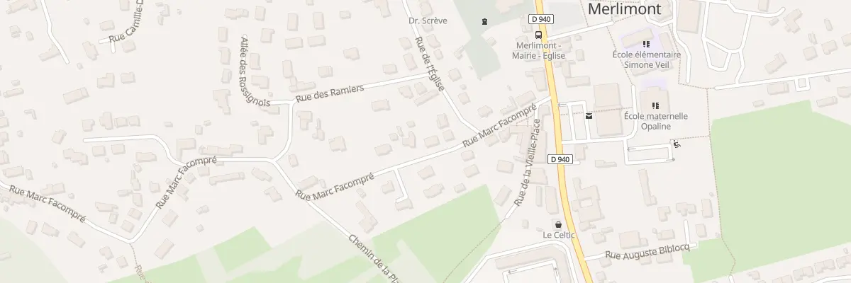 Plan du 102C Rue Marc Facompré à Merlimont