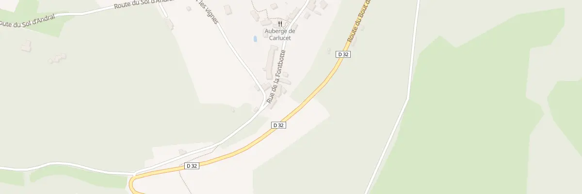 Plan du 5041 Carlucet à Carlucet