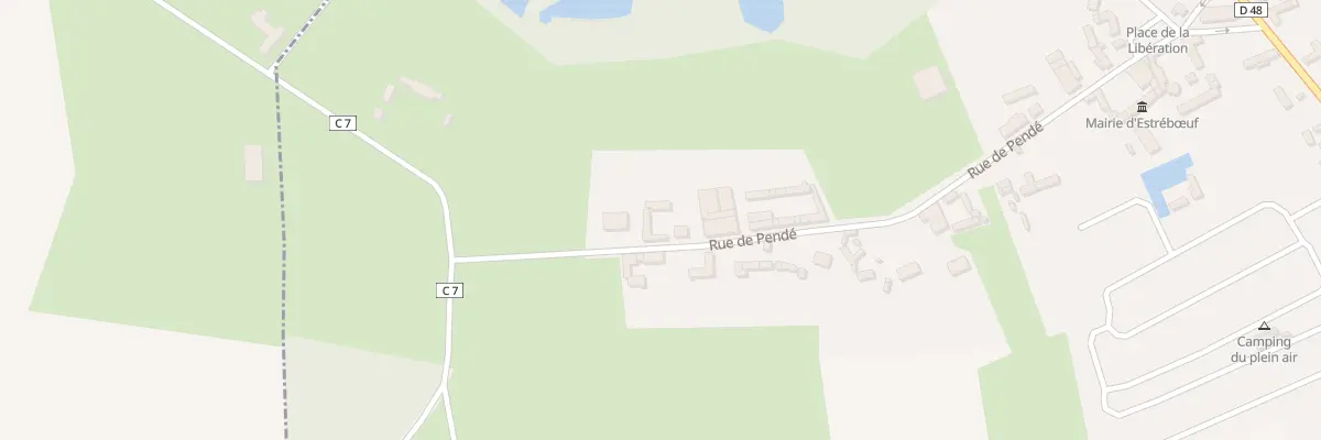 Plan du 358 Rue de Pendé à Estrébœuf